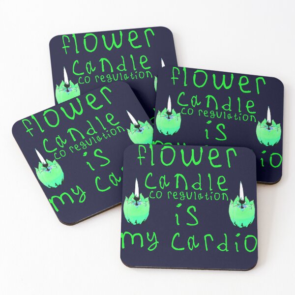 Item preview, Flower candle co regulation is my cardio designed and sold by kinpirks.