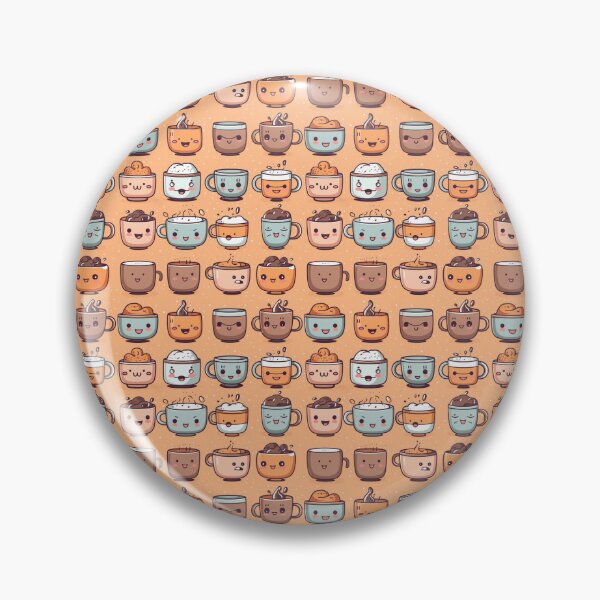 Item preview, Coffee Cups Pattern for Coffee Lovers designed and sold by brindled.