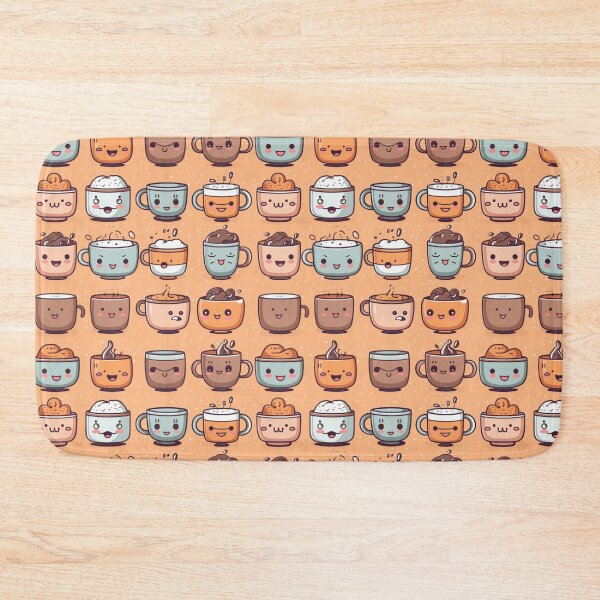 Item preview, Coffee Cups Pattern for Coffee Lovers designed and sold by brindled.