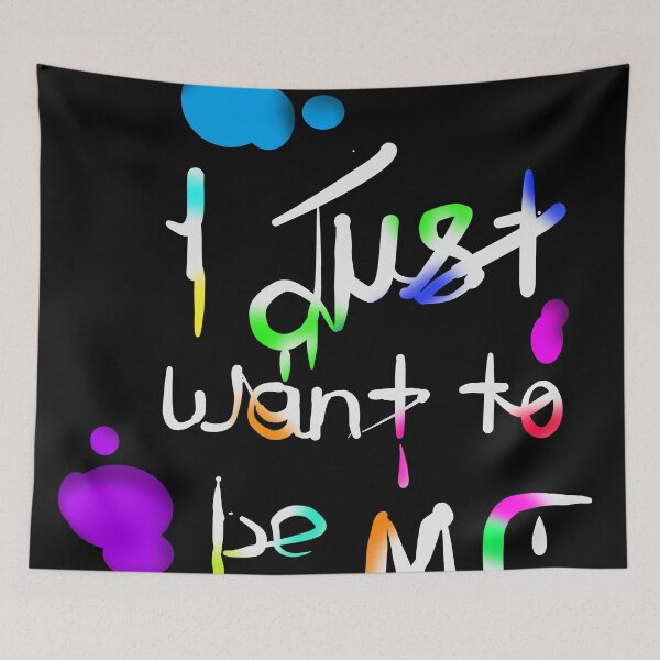 Item preview, I Just Want To Be Me designed and sold by lonegrl.