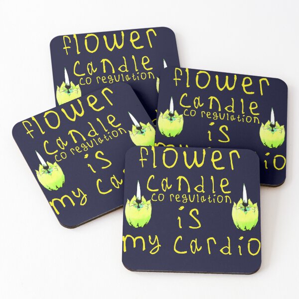 Item preview, Flower candle co regulation is my cardio designed and sold by kinpirks.