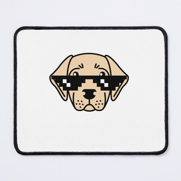 Item preview, Labrador Emoji Sable Cute Labrador Logo Sticker designed and sold by BOUMNESS.