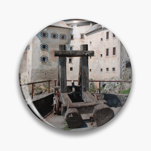 Item preview, Wooden Catapult Outside Predjama Grad designed and sold by jojobob.