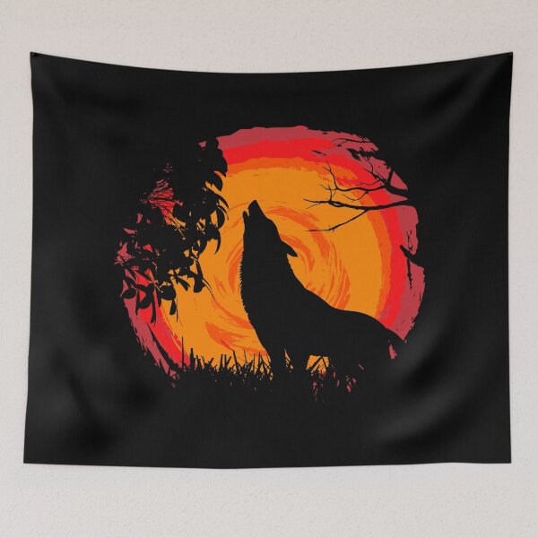 Item preview,  Wolf Howls at the Full Moon designed and sold by david parry.
