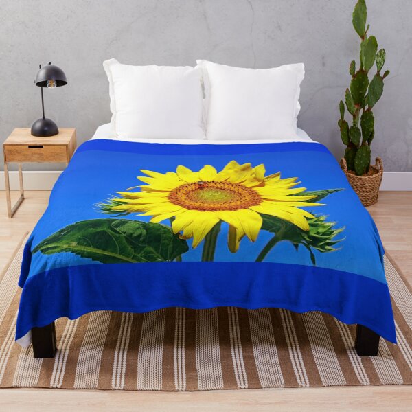 Item preview, Sunflower Bloom And Buds designed and sold by Deb Oppermann.