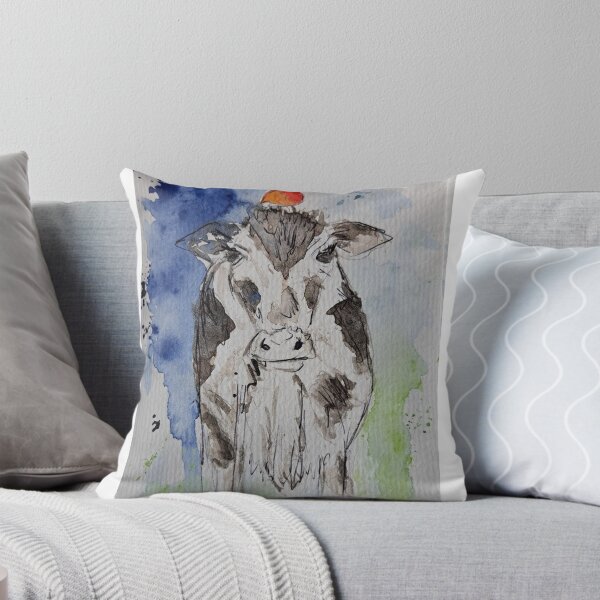 Item preview, Robin and cow friends designed and sold by loubie76.