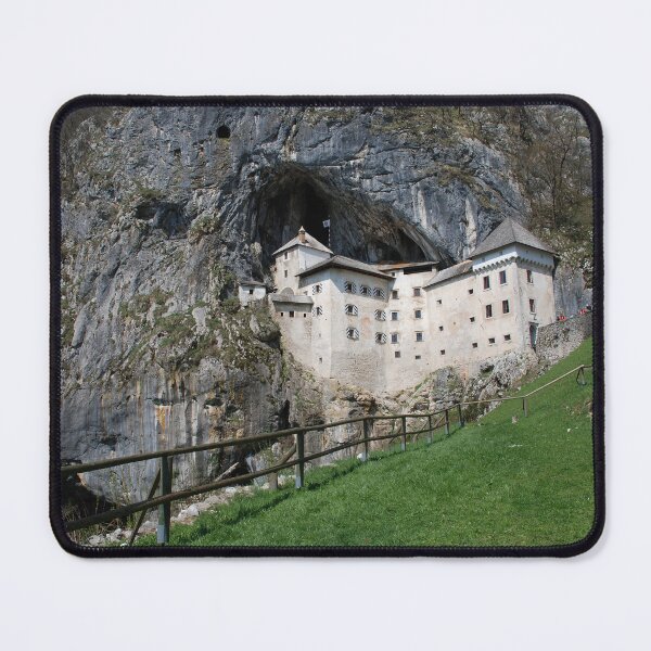 Item preview, Predjama Grad With Foreground Jousting Ground in Slovenia designed and sold by jojobob.