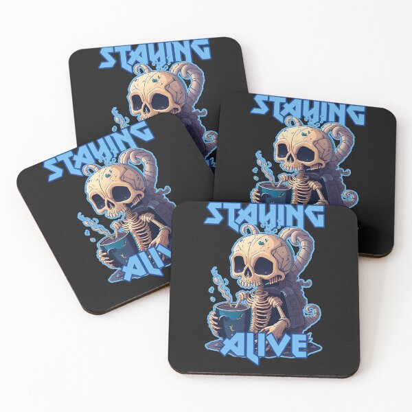 Item preview, Staying alive designed and sold by MetalSatyrShop.