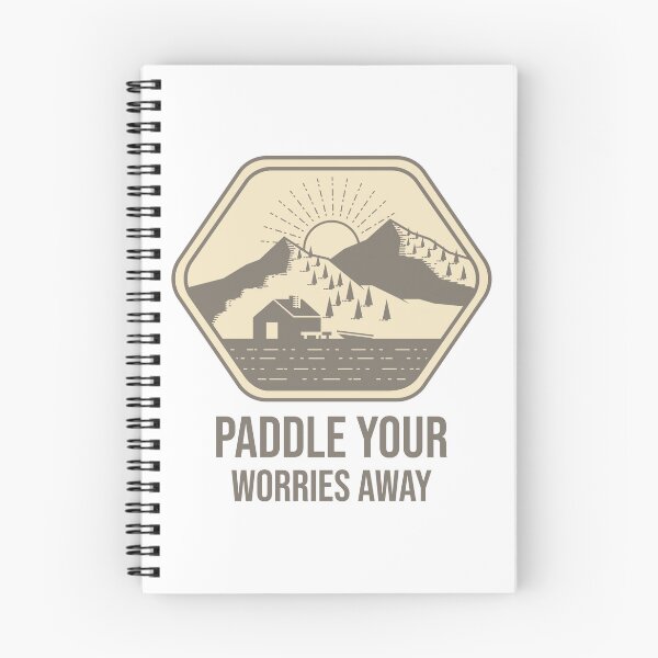 Item preview, Paddle Your Worries Away (Camping, Fishing, Canoeing) designed and sold by IrvineCreek.
