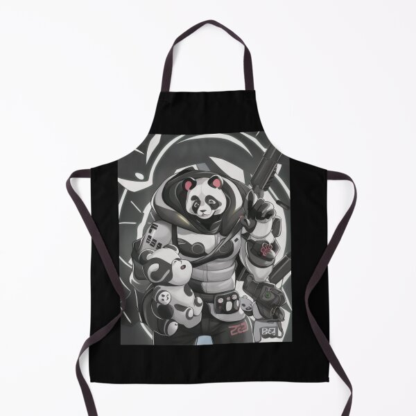Item preview, cyborg panda designed and sold by EuropeanPrints.