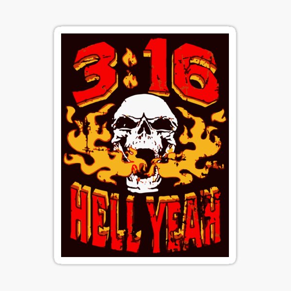 Enfer ouais Sticker
