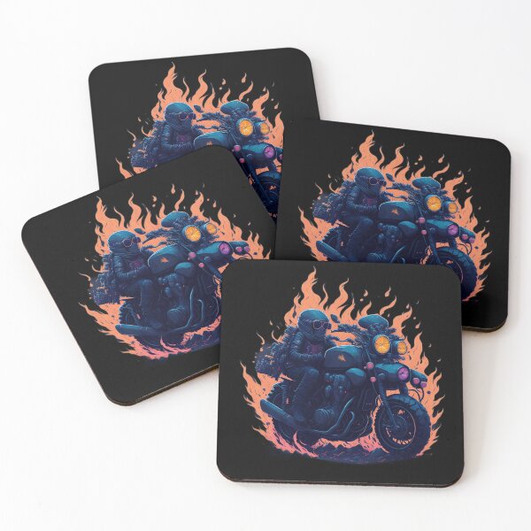 Item preview, Motorcycle on Fire designed and sold by rockyRG.