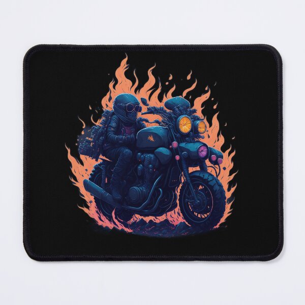 Item preview, Motorcycle on Fire designed and sold by rockyRG.