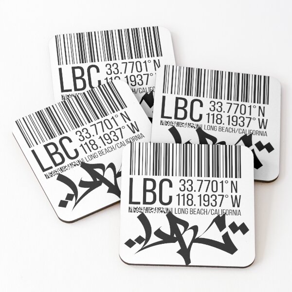 Item preview, Long Beach, CA (black) designed and sold by ICYMI-DZNS.