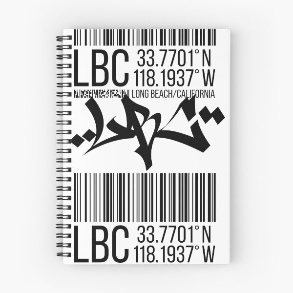 Item preview, Long Beach, CA (black) designed and sold by ICYMI-DZNS.