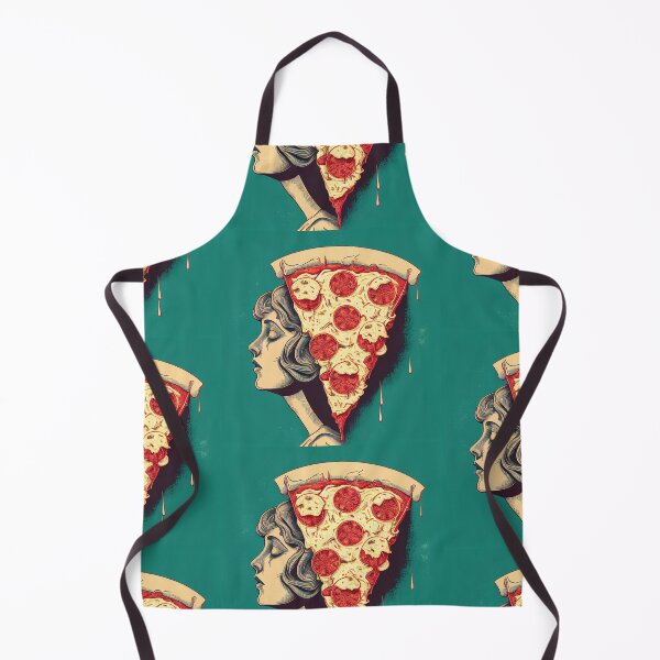 Item preview, pizza in mind illustration designed and sold by FireFXStudio.