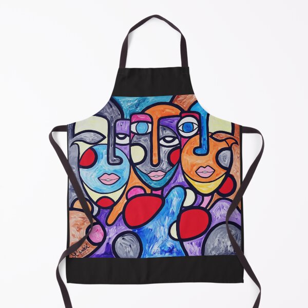 Item preview, Human faces, own abstraction project designed and sold by Marzena30art.