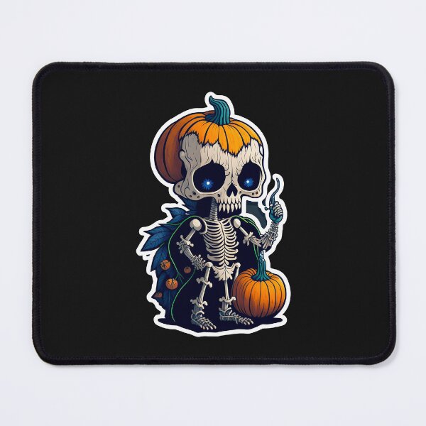 Item preview, Pumpkin Skeleton designed and sold by MetalSatyrShop.