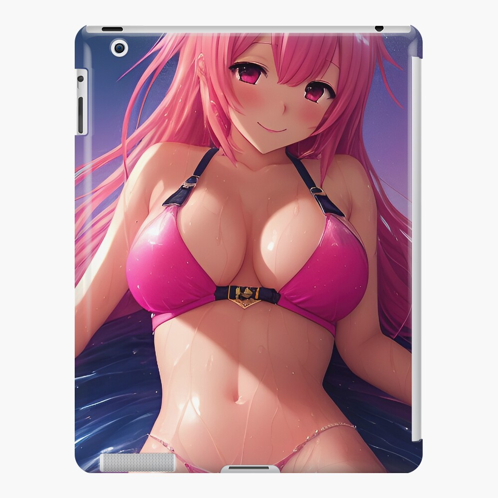 Sexy anime bikini girl