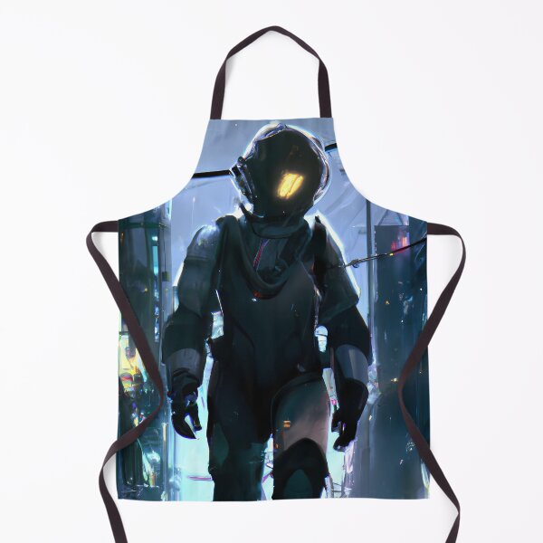 Item preview, Astronaut In Cyberpunk Universe designed and sold by KalipsoArt.