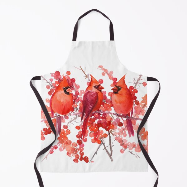 Item preview, Three Cardinal Birds designed and sold by surenart.