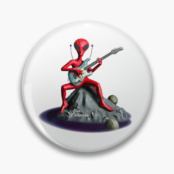 Item preview, alien with guitar designed and sold by webmediendesign.