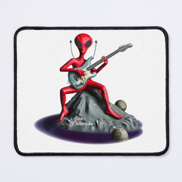 Item preview, alien with guitar designed and sold by webmediendesign.
