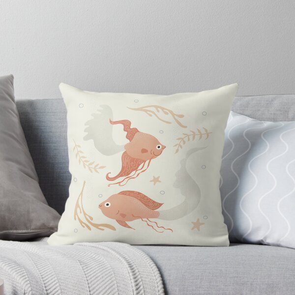 Item preview, Underwater Love ~ Cute Fish Illustration designed and sold by Danvrie.