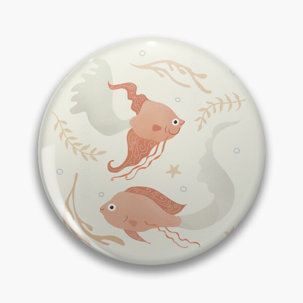 Item preview, Underwater Love ~ Cute Fish Illustration designed and sold by Danvrie.