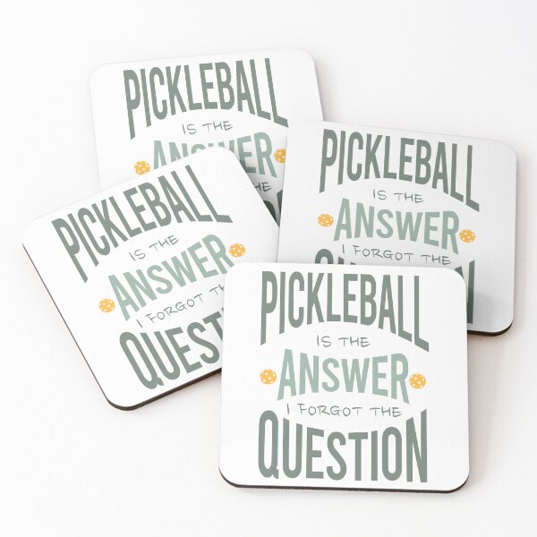 Item preview, Pickleball is the Answer I Forgot the Question designed and sold by whyitsme.