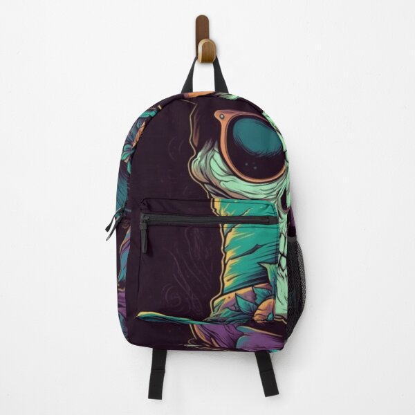 Item preview, Whimsical Psychedelic Skull Madhatter Skeleton Art Graphic Design V.42 designed and sold by Pexelpanoramas.