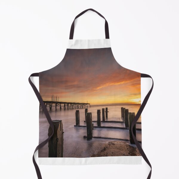 Item preview, Winter Sunrise Over Claremont Pier on Lowestoft Beach designed and sold by dp-images.