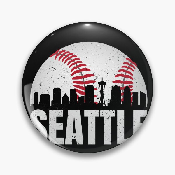 Item preview, Vintage Seattle Skyline Baseball Retro Cityscap Washington gift designed and sold by skulltshirt.