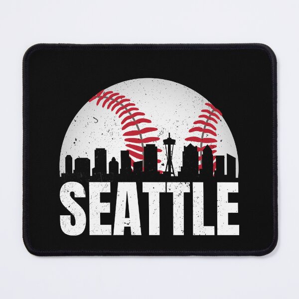Item preview, Vintage Seattle Skyline Baseball Retro Cityscap Washington gift designed and sold by skulltshirt.