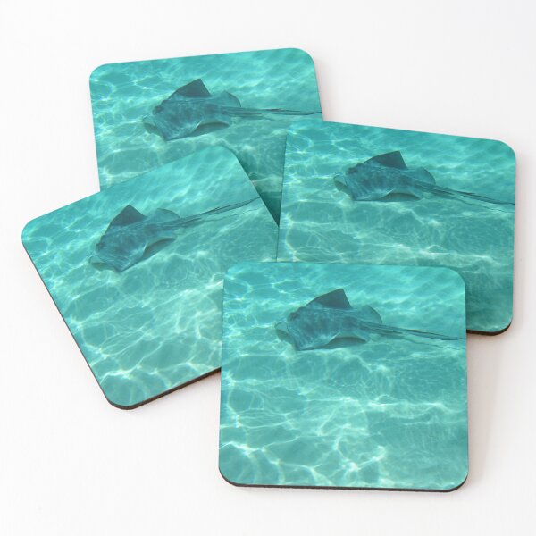 Item preview, Sting Ray on bottom of Caribbean Sea at Sting Ray City, Grand Cayman Island designed and sold by CommandoCrane.