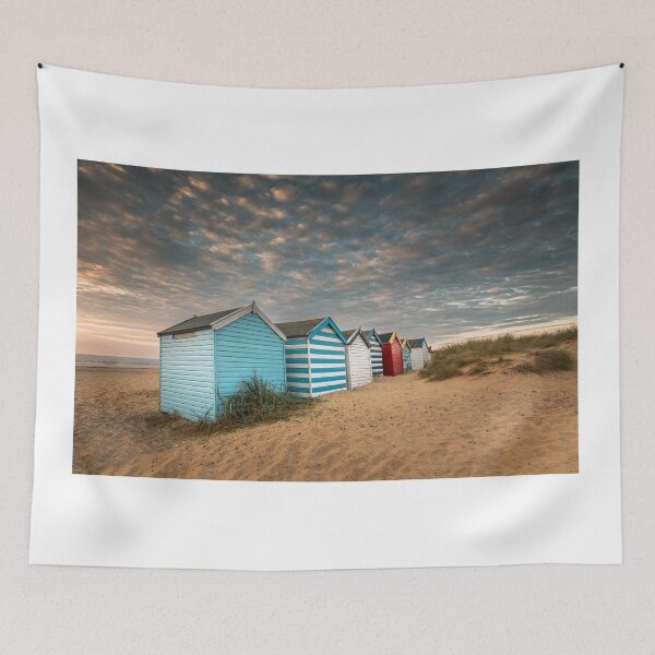 Item preview, Millionaires Row on Southwold Beach designed and sold by dp-images.
