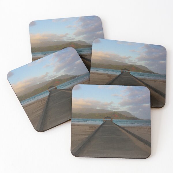 Item preview, Picturesque, Iconic Hanalei Pier on Kauai, Hawaii designed and sold by CommandoCrane.