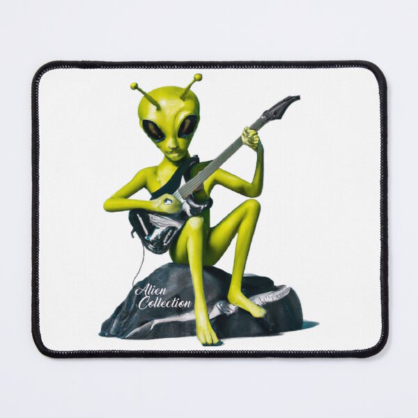 Item preview, Alien with Guitar #5 designed and sold by webmediendesign.
