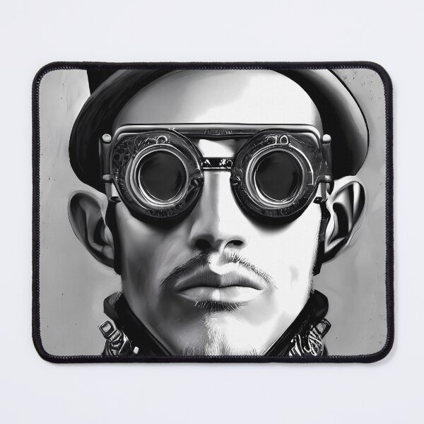 Item preview, Black and White Steampunk Style AI Pop Art - Ai Art designed and sold by stayrad.
