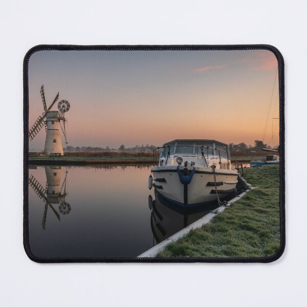 Item preview, Winter Sunrise Over Thurne Mill designed and sold by dp-images.