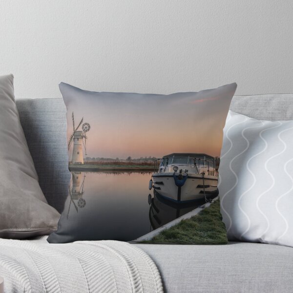 Item preview, Winter Sunrise Over Thurne Mill designed and sold by dp-images.