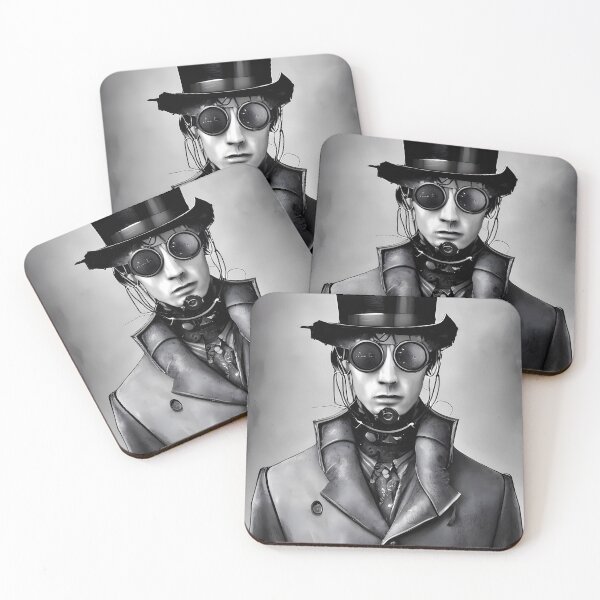 Item preview, Black and White Steampunk Style AI Pop Art - Ai Art designed and sold by stayrad.