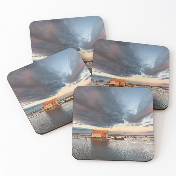 Item preview, Evening Light Over Thornham Harbour designed and sold by dp-images.