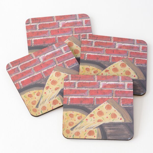 Item preview, Pizza Time - Acrylic Painting designed and sold by Artful Byrd.