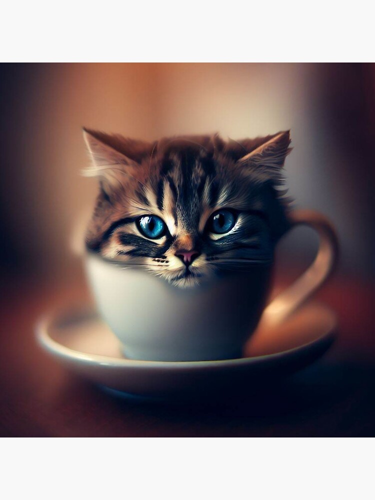 Ceramic Mug Saucer Cats, Cat Mugs Coffee Cups