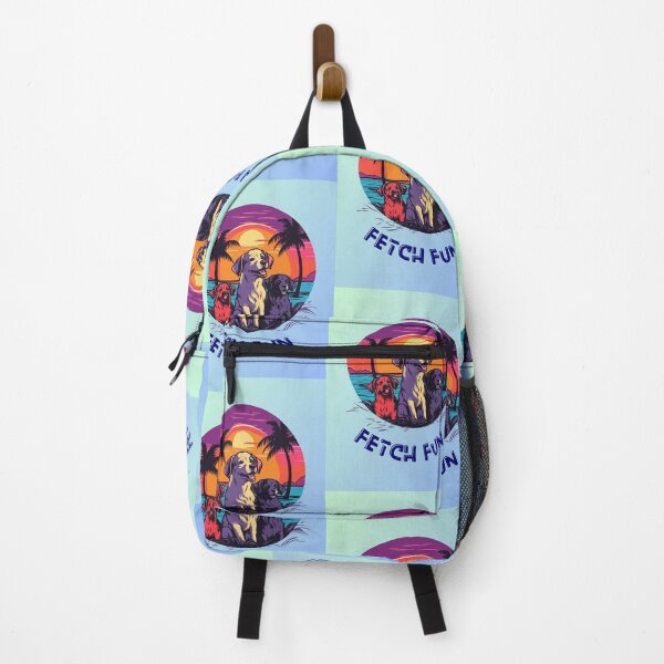 Item preview, Fetch Fun | Dog Squad | Sunset Beach Adventure designed and sold by ArtfulDelights.