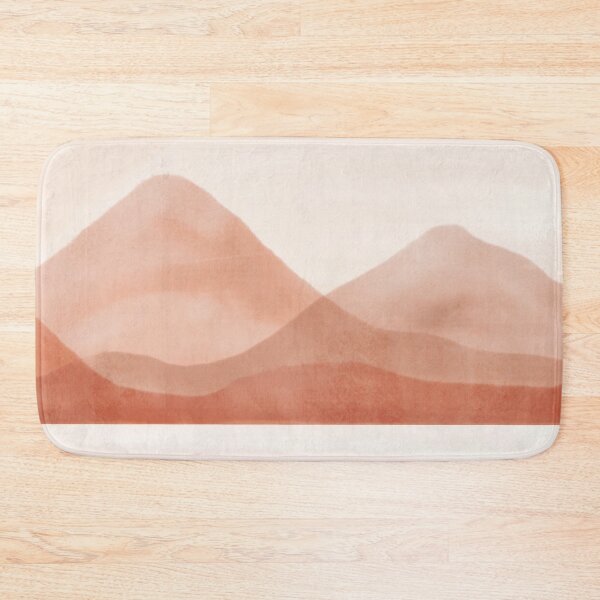 Item preview, Warm desert watercolor abstract landscape designed and sold by Miss-Belle.