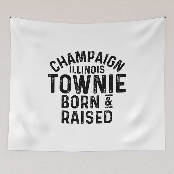 Item preview, Champaign IL Townie Local designed and sold by HalpinDesign.