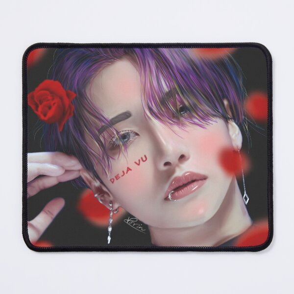 Item preview, Ateez Park Seonghwa Deja Vu Fanart designed and sold by Vorin Arts.