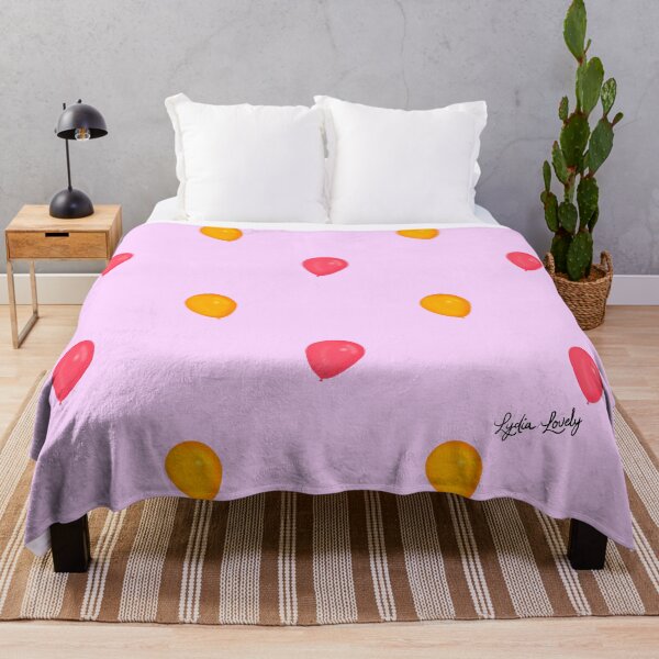 Item preview, Balloon- collection- pink & orange- purple background designed and sold by Studio Lydia Lovely.